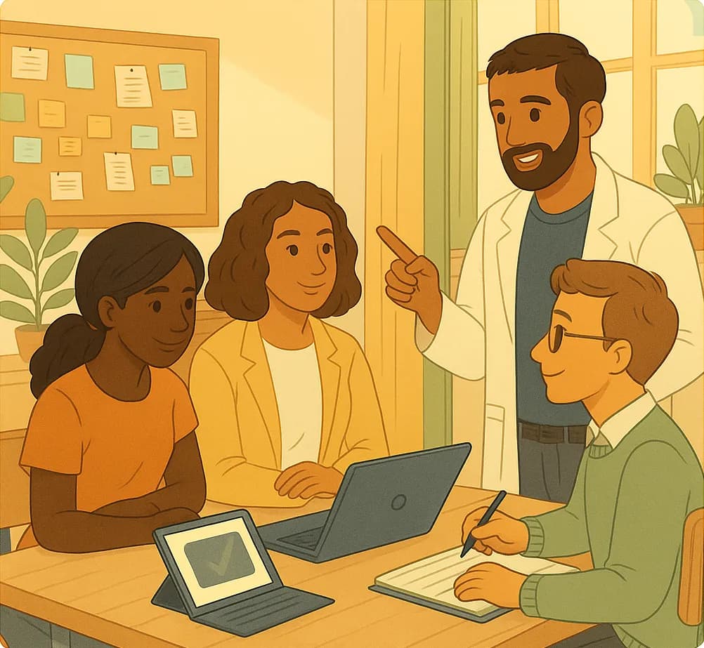 Teamarbeit und Zusammenarbeit in Schulen: multiprofessionelles Team